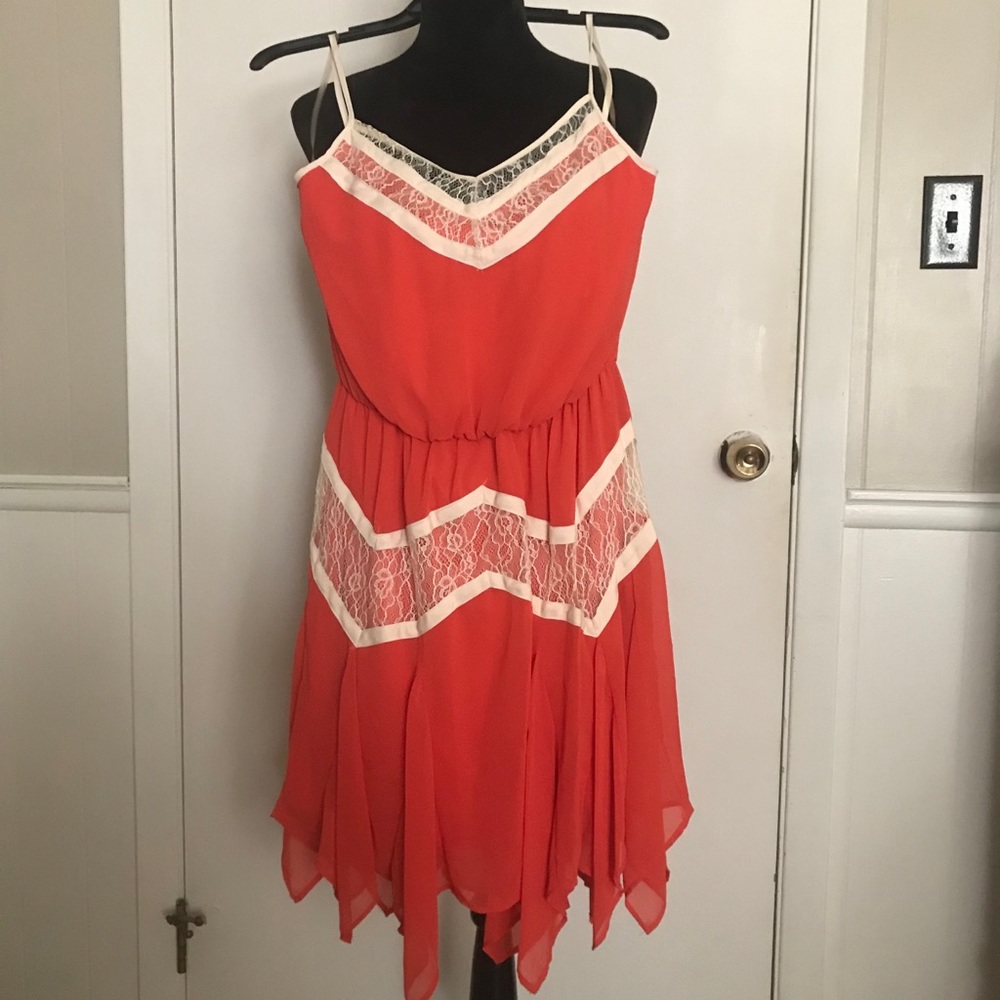 Closet Clean Out!! $10 Adjustable Strapped, Cinch-waist Dress - Size L